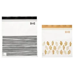 IKEA ISTAD(705.256.79) мотузкова сумка, чорний/жовтий візерунок