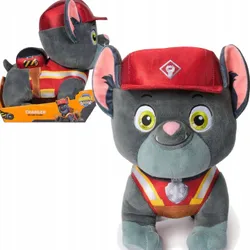 ПЛЮШЕВАЯ ИГРУШКА-ЗАРЯДНОЕ УСТРОЙСТВО PAW PATROL MASCOT RUBBLE AND HIS CREW 30 СМ