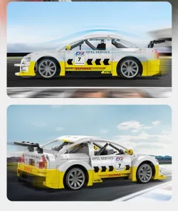 Автомобільний конструктор Cada Dual Mode C51081W 330 шт Конструктор гоночна машина на пульті керування