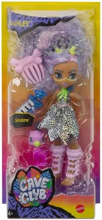 Лялька Cave Club Bashley and Dinosaur Snare GTH04