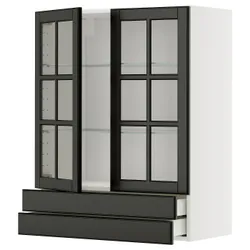 IKEA METOD / MAXIMERA(995.790.06) Zzc, Biały/Bodbyn Black