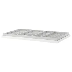 IKEA KOMPLEMENT(492.493.63) висувна полиця зі вставкою, білий