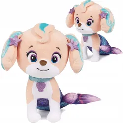 PAW PATROL КОРАЛЛОВЫЙ ПЛЮШЕВЫЙ МАСКОТ АКВА ЩЕНКИ СОБАКА-РУСАЛКА 23 СМ 3+