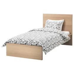 IKEA MALM (203.251.64) Кровать, высокая, белая