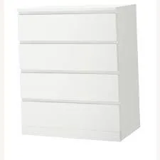 IKEA MALM (304.035.71) Комод, 4 ящики, білий