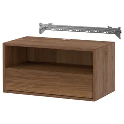 IKEA EKET(095.809.76) Настенная полка и медиа с шляпой, Браун/грецкий орех