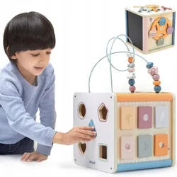 ПОМИЛКА PolarB ОСВІТНИЙ ВЕЛИКИЙ XXL КУБИК 8 в 1 MONTESSORI АКТИВНИЙ КУБОК