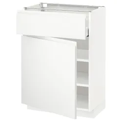 IKEA METOD / MAXIMERA(294.706.89) шкаф stj szu / дверь, белый / Воксторп матовый белый