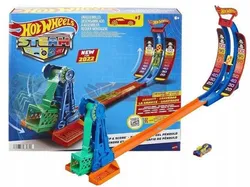 Набір для гри HOT WHEELS STEAM TRACK SET ПУСКОВА ПРИСТРІЙ SUNSHINE + машинка HDY47