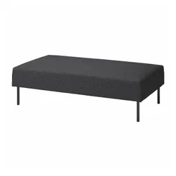 IKEA LILLEHEM(395.761.95) Модуль из 2 человек, Ганнаред/темно -серый металл