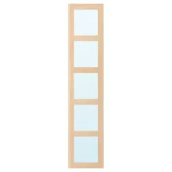 IKEA BERGSBO(205.325.16) Дзеркальні двері, Імітація білого дуба