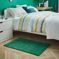 Ковёр с коротким ворсом IKEA LANGSTED 60x90 см зеленый 004.239.38 (004.239.38)