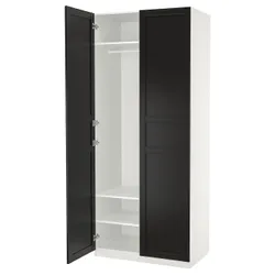IKEA PAX / FLISBERGET(995.006.64) Гардероб, белый/антрацит