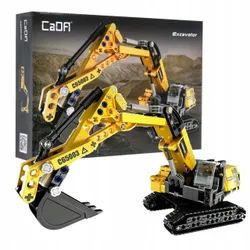 Конструктор екскаватор Cada C65003W 467 штук Гусеничний екскаватор іграшковий дитячий Конструктор для хлопчика