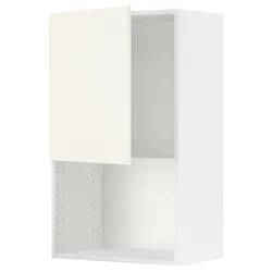 IKEA METOD(395.073.00) мікрохвильова шафа, білий/Вальстена білий
