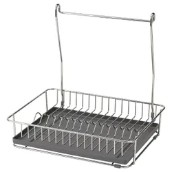 IKEA HULTARP  Сушилка для посуды, никелированная (204.444.35)