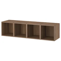 IKEA EKET(495.674.97) комбинация висящих шкафов, орех