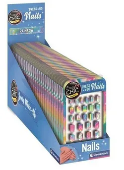 Безумный шик. Радужные ногти.