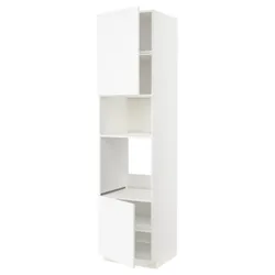 IKEA METOD(194.735.46) первый хай/микрофон 2др/пол, Enköping белый/имитация дерева белый