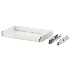 IKEA EXCEPTIONELL (204.478.15) ящик низкий с сенсорным открыванием, белый