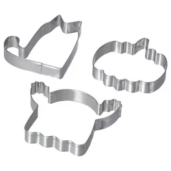 IKEA KUSTFYR(805.996.03) Формы печенья, 3 шт., Разные формы Stal Nieprzdz