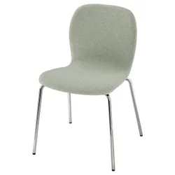 IKEA KARLPETTER(494.814.46) стілець, Gunnared світло-зелений / Sefast хром