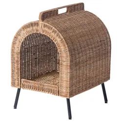 IKEA UTSÅDD(905.708.83) Кошачий дом, на ногах, роттан