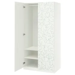 IKEA PAX / LINNABERG(895.726.61) Комбинация гардероба, белый/рисунок
