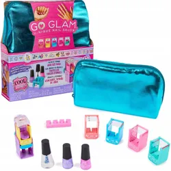 НАБОР ДЛЯ УКРАШЕНИЯ НОГТЕЙ GO GLAM COOL MAKER + КОСМЕТИЧКА