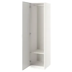 IKEA PAX / ÅHEIM(693.361.56) комбінований гардероб, білий/дзеркало