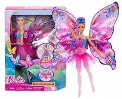 Лялька Барбі Метелик Балерина Чарівне перетворення HXJ10