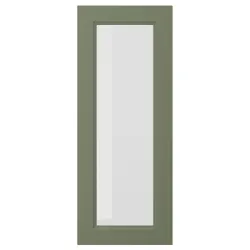 IKEA AXSTAD(805.640.00) Стеклянная дверь, серый -грин