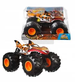Радиоуправляемый грузовик Hot Wheels Monster Truck Tiger Shark, управляемый контроллером HNV03.