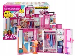 ГАРДЕРОБ МРІЇ BARBIE + одяг для ляльки Барбі HBV28