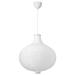 IKEA RISBYN / HAVSDJUP(296.110.81) висящая лампа, лук -форма/белый