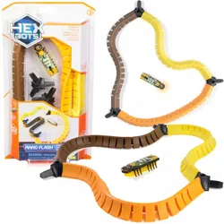 HEX BOTS NANO FLASH YELLOW TRACK С ФИГУРКОЙ НАСЕКОМЫХ, МАЛЕНЬКИЙ СТАРТОВЫЙ НАБОР