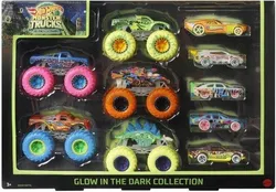 HOT WHEELS MONSTER TRUCK Транспорт, що світиться в темряві HCB57