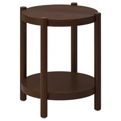 IKEA LISTERBY(105.622.50) столик, шпон бука темно-коричневого цвета