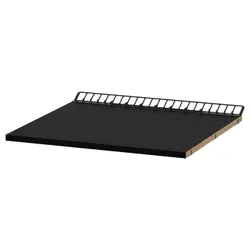 IKEA UTRUSTA(805.917.77) Постоянная, вентилируемая полка, черный серый