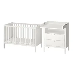 IKEA SUNDVIK(295.060.99) Комплект дитячих меблів з 2 предметів, білий