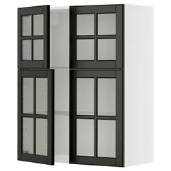 IKEA METOD(395.788.11) SZA с половиной/4 чашками, Biały/Bodbyn Black