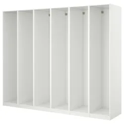 IKEA PAX(498.953.71) 6 каркасів шафи, білий