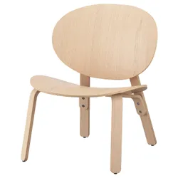 IKEA FRÖSET(804.256.41) Крісло, дубовий шпон білий