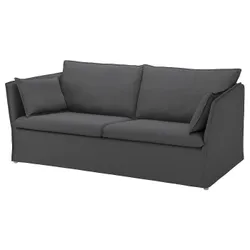 IKEA BACKSÄLEN(493.931.57) 3-местный диван, Халларп серый