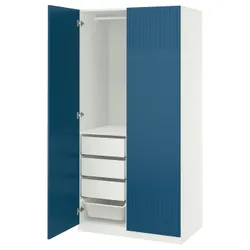IKEA PAX / FYRUDDEN(095.816.07) Комбінація гардеробу, білий/синій