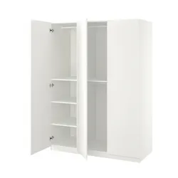 IKEA PAX / FORSAND(395.006.95) комбінований гардероб, білий