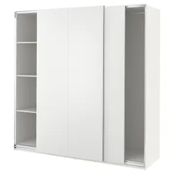 IKEA PAX / HASVIK(994.899.25) гардероб, білий/білий