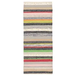 IKEA RANGSTRUP(204.709.19) плоский тканий килим, ручна робота/бавовна різні кольори