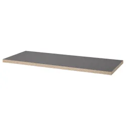 IKEA LAGKAPTEN(505.961.87) столешница, Темно -серый/имитационный дерево