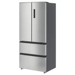 IKEA VINTERKALL(604.901.28) 2 дверний холодильник/морозильна камера, IKEA 700 окремо стоїть/нержавіюча сталь